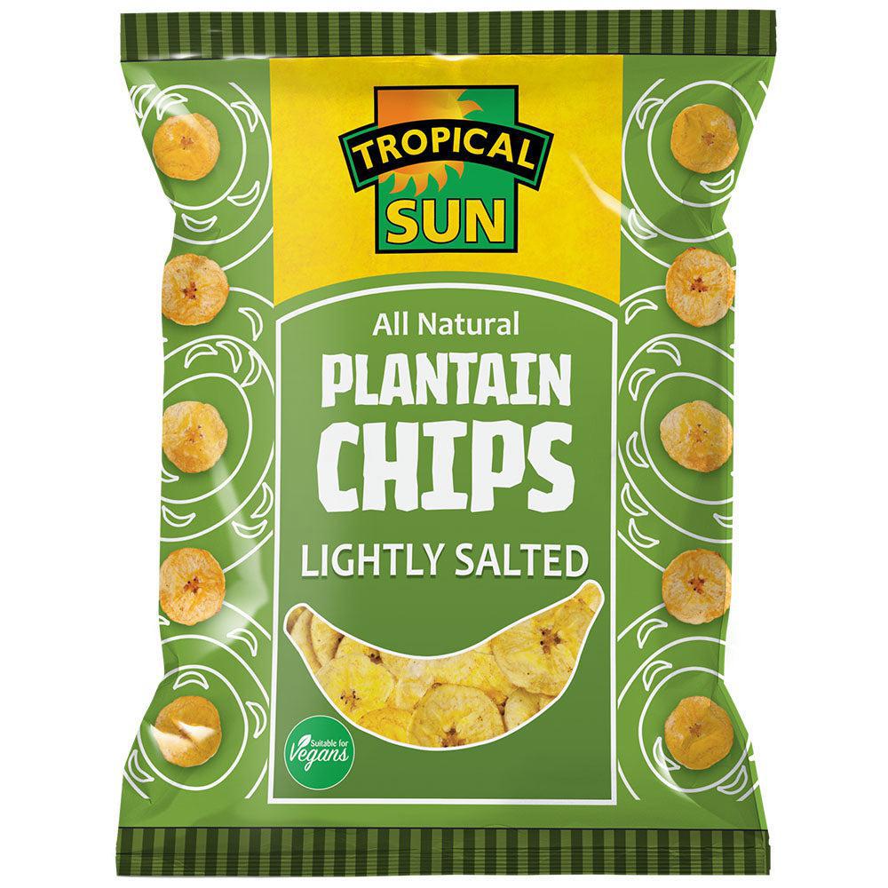 Tropical Sun Plantain Chips Lightly Salted 70G-SurulereFoods